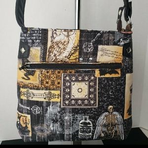 Multi Halloween Print Stud Purse